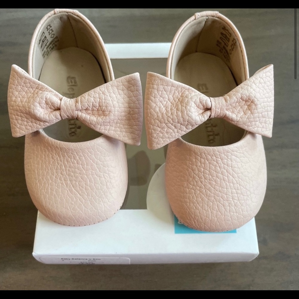 Elephantino baby ballet style shoe